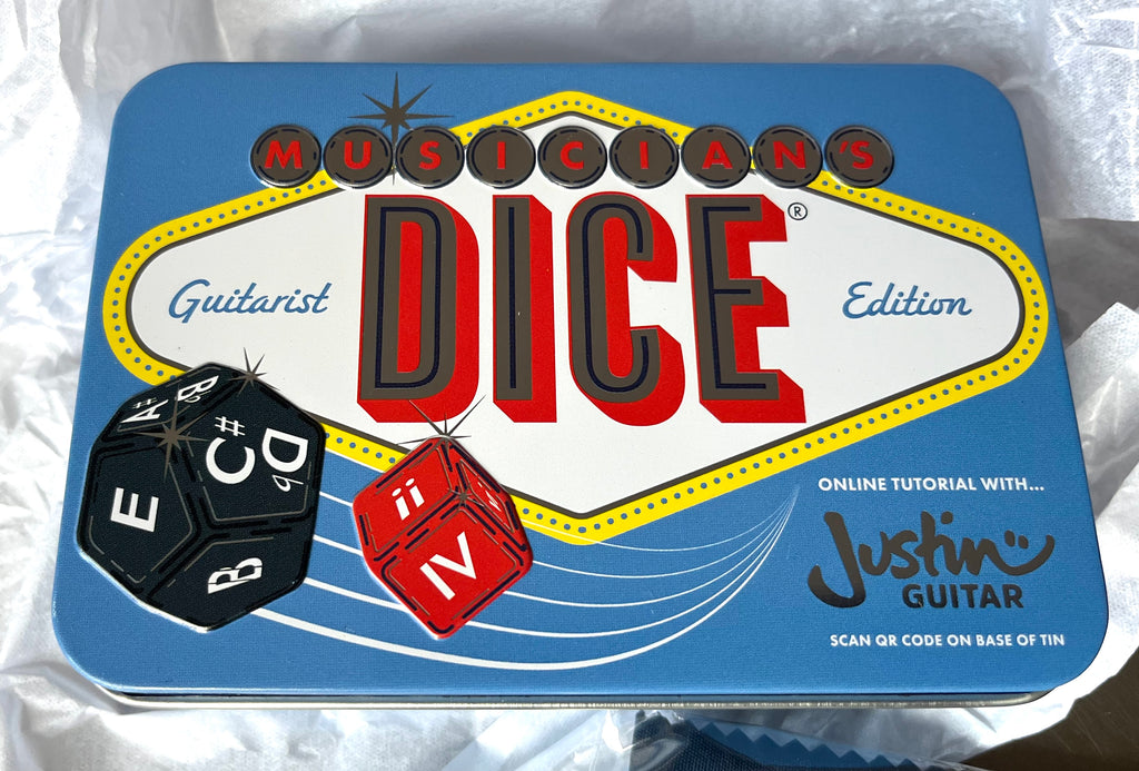 Musician's Dice Guitar Edition - Beginner to Intermediate