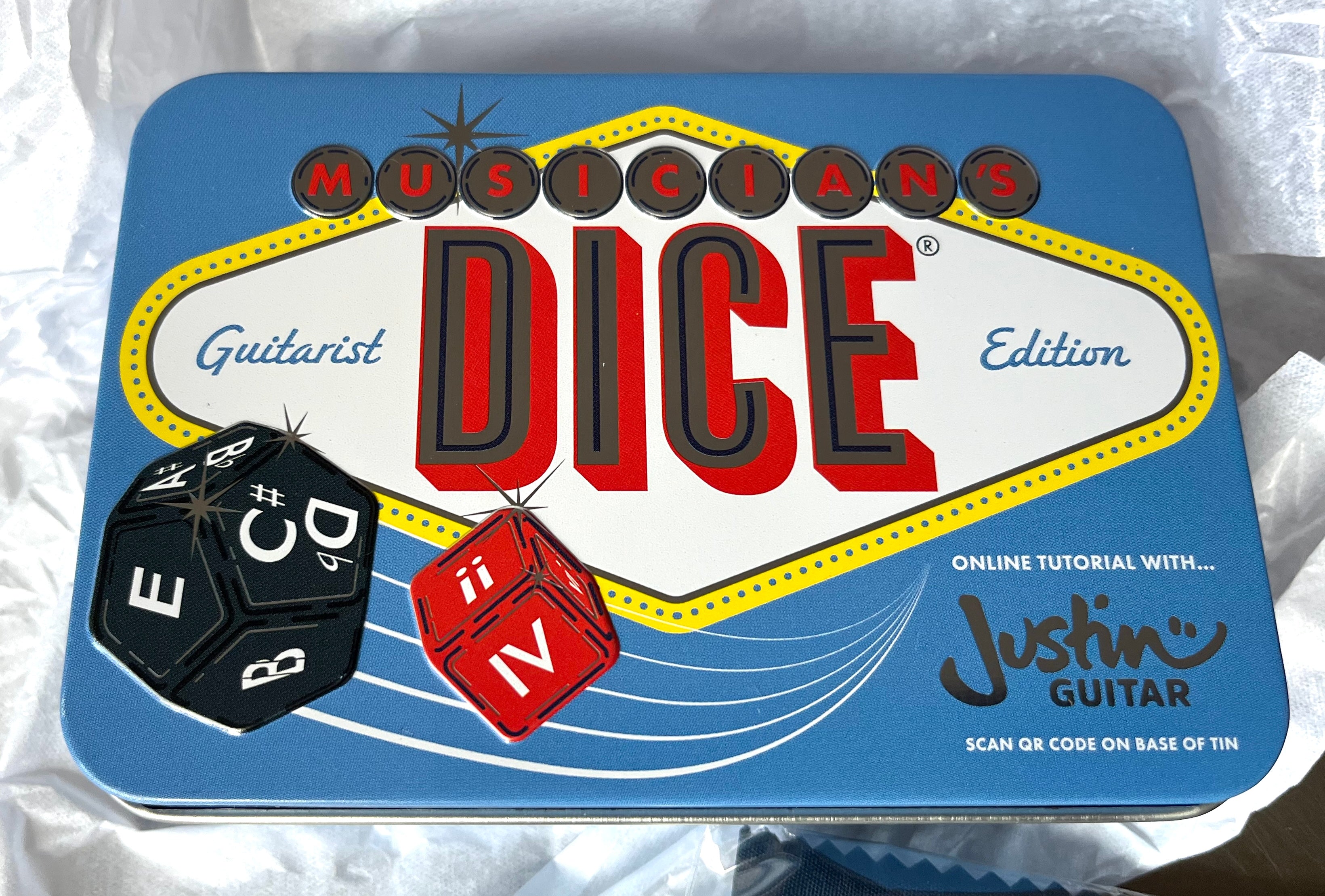 Musician's Dice Guitar Edition - Beginner to Intermediate