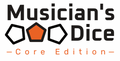 Dés du musicien - Édition de base