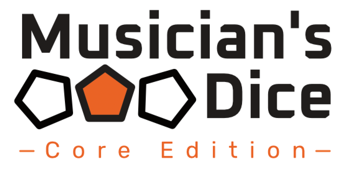Dés du musicien - Édition de base